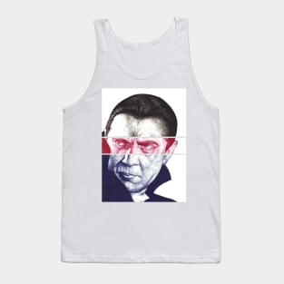 Dracula, A a ballpoint portrait. Tank Top